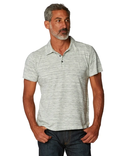 Agave Denim Tulie Short Sleeve Polo In Blue