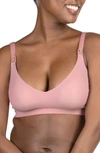 Bravado Designs Enrich Wireless Nursing Bra In Roseclay