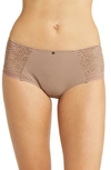 Chantelle Lingerie C Jolie Hipster Briefs In Hazelnut