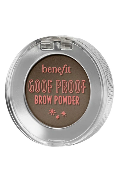 Benefit Cosmetics Goof Proof Brow-filling Powder In 3.5 - Neutral Medium Brown