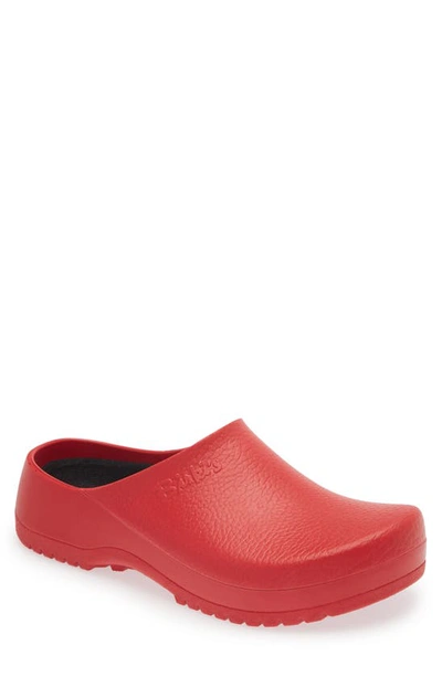 Birkenstock Super Birki Water Resistant Clog In Red