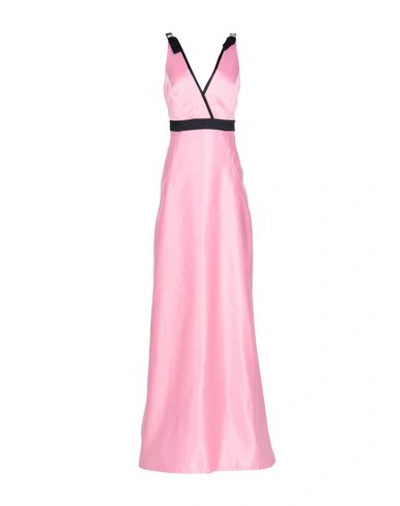 Raoul Long Dress In Pink
