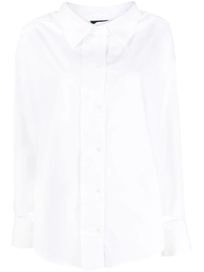 Jejia Antoine Slit-detailed Shirt In White