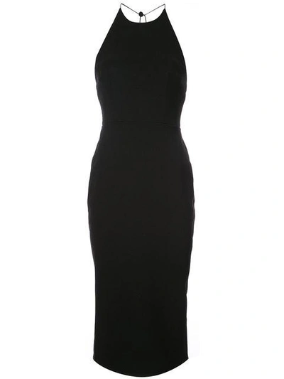 Alex Perry Backless Dress In Black