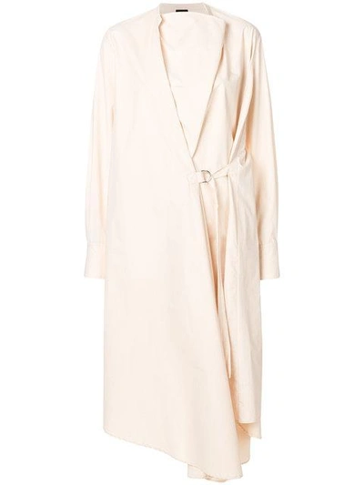 Joseph Wrap Front Shirt Dress