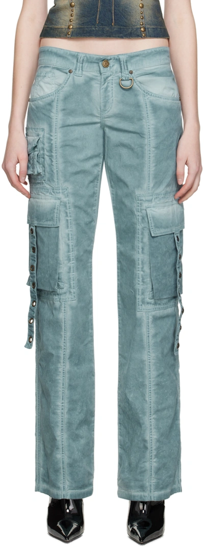 Blumarine Pants In Light Blue