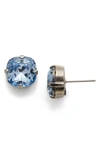 Sorrelli Aisha Crystal Stud Earrings In Something Blue