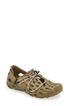 1trl Hydro Moc At Cage Trail Sandal In Coyote