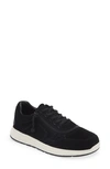 Billy Footwear Comfort Jogger In Black Suede