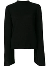 Ursula Conzen Pullover Mit Hohem Kragen - Schwarz In Black