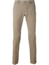 Moncler Classic Chinos In Neutrals