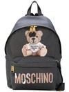 Moschino Teddy Bear Backpack In Black