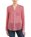 Kut From The Kloth Jasmine Top In Pink Bloom