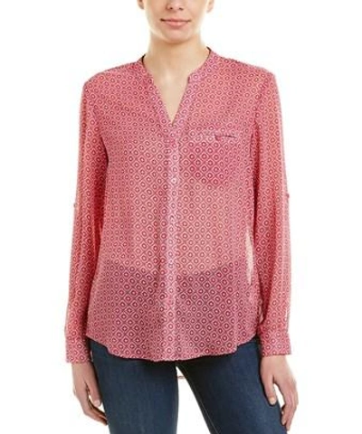 Kut From The Kloth Jasmine Top In Pink Bloom