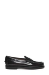 Sebago Dan Classic Leather Penny Loafers In Black  