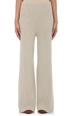 The Row Latone Rib-knit Pants | ModeSens