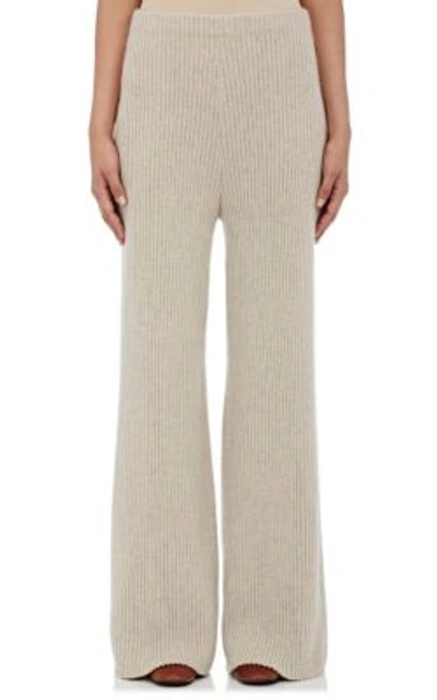 The Row Latone Rib-knit Pants | ModeSens