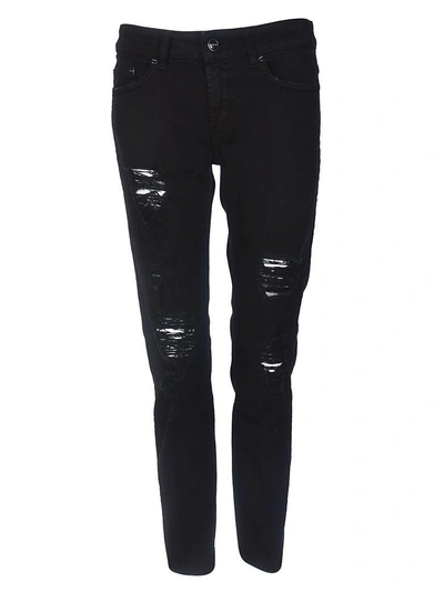 Dondup Distressed Jeans In 999