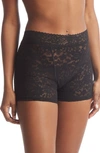 Hanky Panky Women's Daily Lace Boxer Briefs In Black