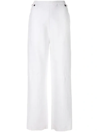 Humanoid Jewi High-waisted Trousers In White
