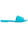 Tod's Studded Slides - Blue