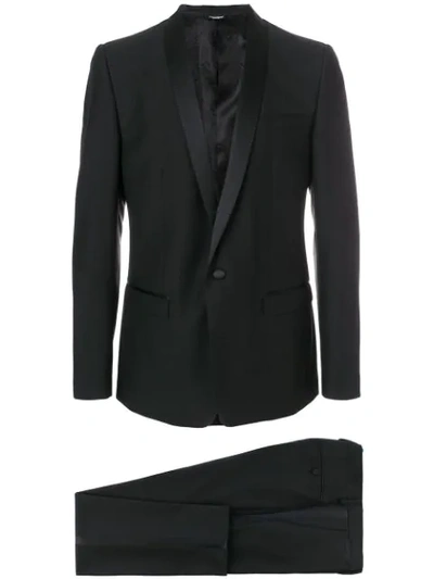 Dolce & Gabbana Two-piece Suit In Black