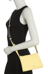 Marc Jacobs The Cosmo Leather Crossbody Bag In French Vanilla