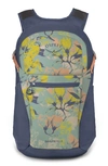 Osprey Daylite Plus Backpack In Magnolia Print Jubilee Blue