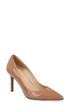 Naturalizer Anna Pointed Toe Pump In Cafe Patent