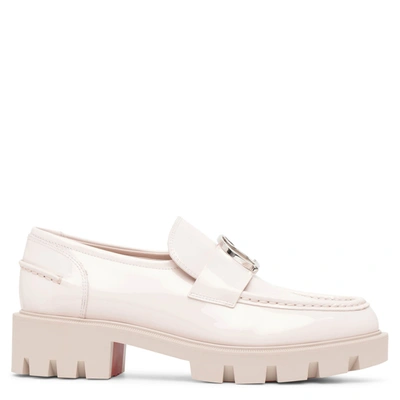 CHRISTIAN LOUBOUTIN Lug Sole Loafer in White - More Than You Can Imagine