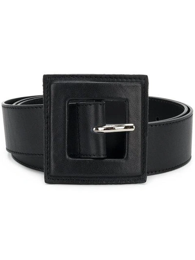 B-low The Belt Annie Pull Through Leather Belt In Black