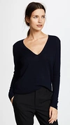 Theory Easy Pullover Cashmere Sweater In Black