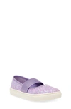 Dolce Vita Kids' Smiley Mary Jane Sneaker In Purple