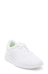 Nike Tanjun Running Shoe In White/ White-white-volt