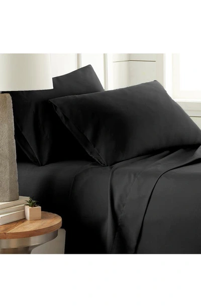 Southshore Fine Linens Classic Soft & Comfortable Brushed Microfiber Sheet Set In Black