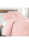 Southshore Fine Linens Ultra-soft Microfiber Duvet Cover Set In Pastel Pink