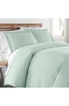 Southshore Fine Linens Ultra-soft Microfiber Duvet Cover Set In Light Green