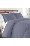 Southshore Fine Linens Ultra-soft Microfiber Duvet Cover Set In Denim