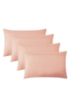Southshore Fine Linens Vilano Springs Extra Deep Pocket Sheet Set In Blush