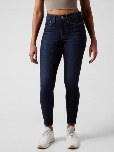 Athleta Sculptek Ultra Skinny Midnight Jean In Blue