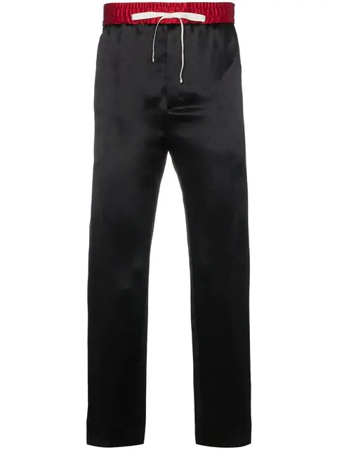 gucci stripe track pants