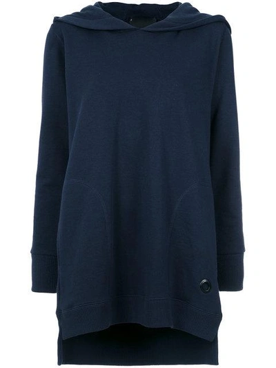 Andrea Bogosian Embroidered Hoodie - Blue