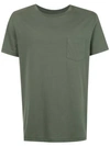 Osklen Chest Pocket T-shirt In Green