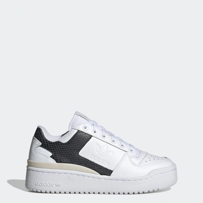 Adidas Originals Women's Adidas Gazelle Bold Shoes In White/red