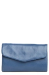 Hobo Lacy Leather Wallet In Atlantis Blue
