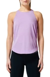 Sweaty Betty Breathe Easy Run Tank Top In Prism Purple