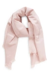 Ted Baker Shersa Magnolia Scarf In Pale Pink