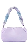 Nina Becca Shoulder Bag In Royal Lilac