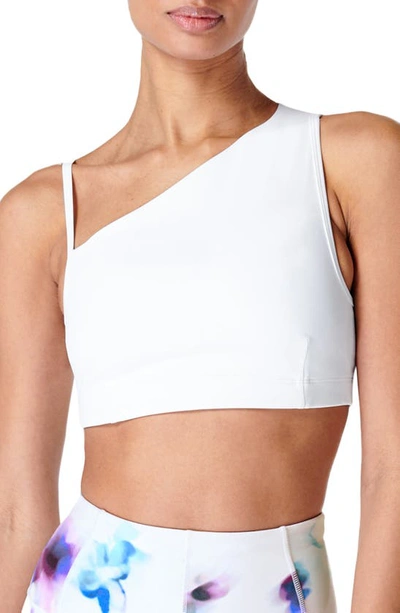 Sweaty Betty Sculpt Strappy Sports Bra In White