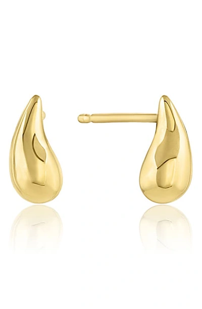 Set & Stones Sevilla Stud Earrings In Yellow Gold